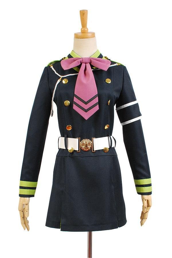 Seraph Of The End Shinoa H Ragi Uniform Dress Cosplay Costume