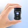 COB+SMD LED Super Bright Flashlight Rotatable Hat Clip Light for Night Running