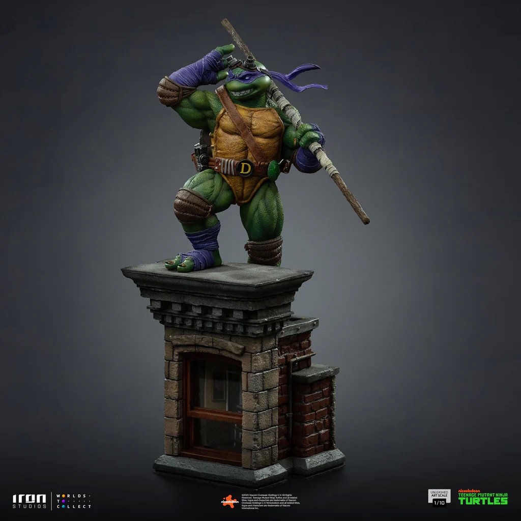 Iron Studios-Statue Donatello - Teenage Mutant Ninja Turtles - Unleashed Art Scale 1/10-