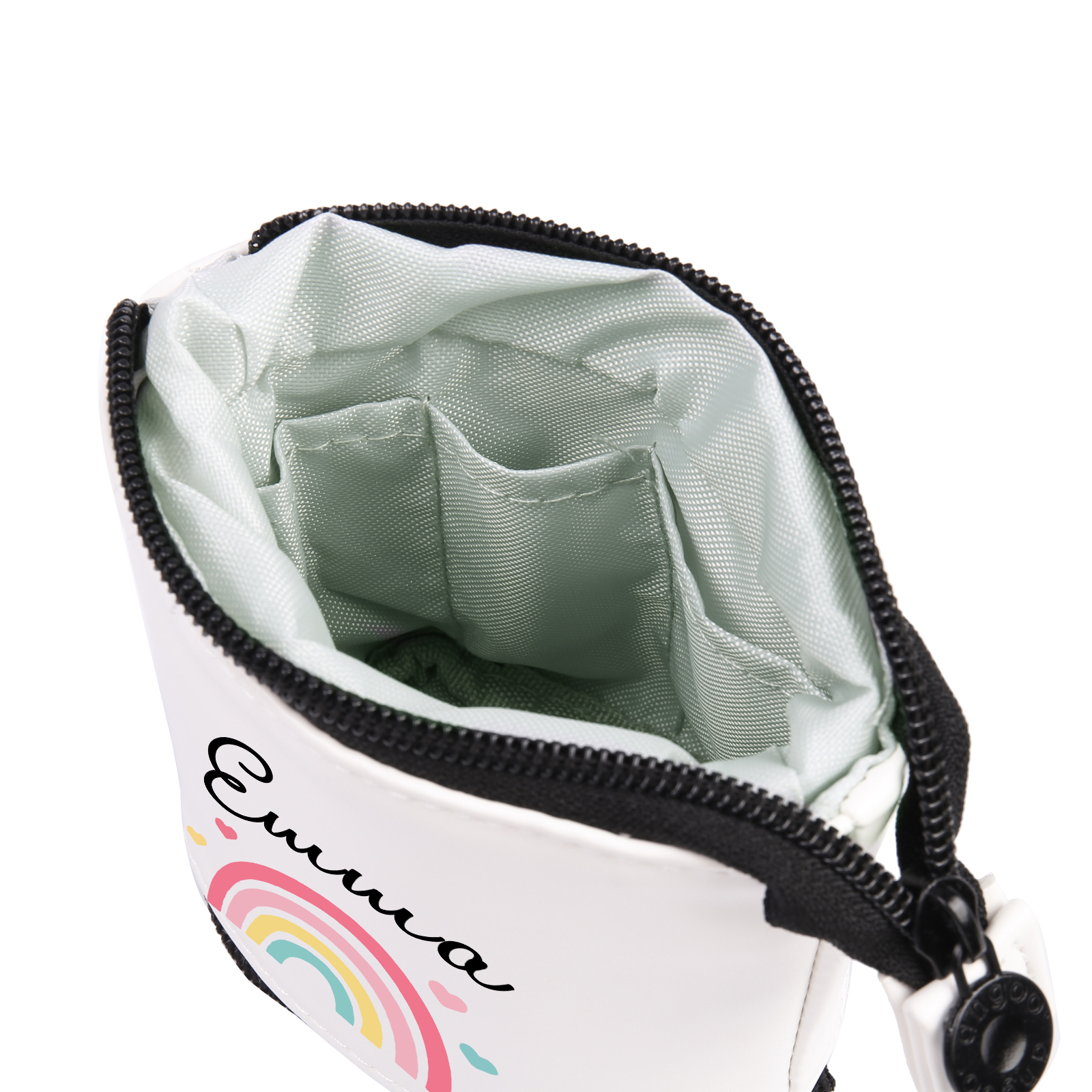 Astuccio per matite acrobaleno personalizzato con 1 nome regalo per scuola elementare bambini