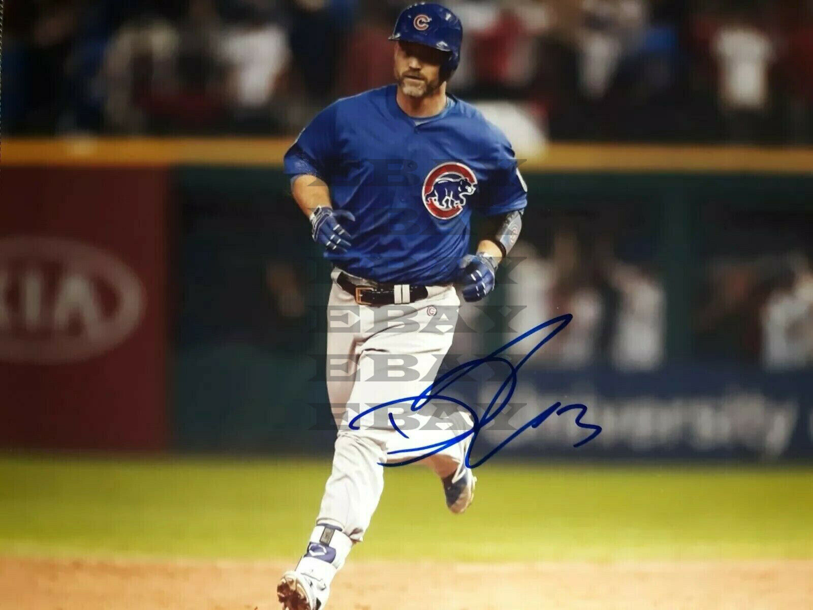 David Ross Chicago Cubs World Series signed 8x10 autographed Photo Poster painting Reprint