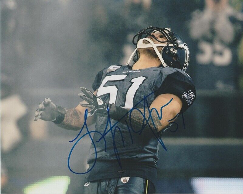 Lofa Tatupu Seattle Seahawks Autographed Signed 8x10 Photo Poster painting CFS