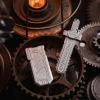 Sky-Splitting Sword Push Card EDC Metal Snap Coin Press Ejection Original Mechanical Decompression Portable High-End Toy