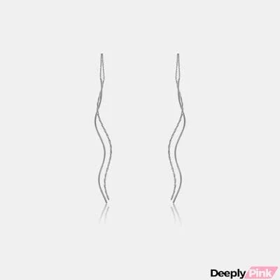 925 Sterling Silver Threader Earrings