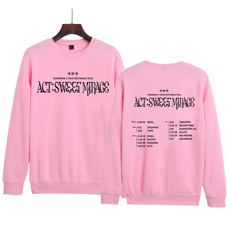 TXT World Tour ACT : SWEET MIRAGE Printed Sweatshirt