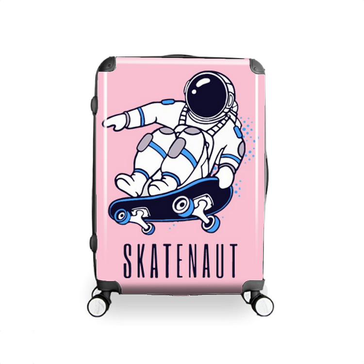 Astronaut Skateboard, Skateboarding Hardside Luggage