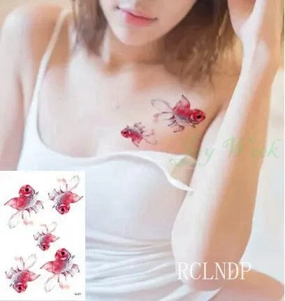 Waterproof Temporary Tattoo Stickers Beautiful Flower Rose fake Tatto Flash Tatoo Tatouage Hand Back Foot Arm for Girl Women Men