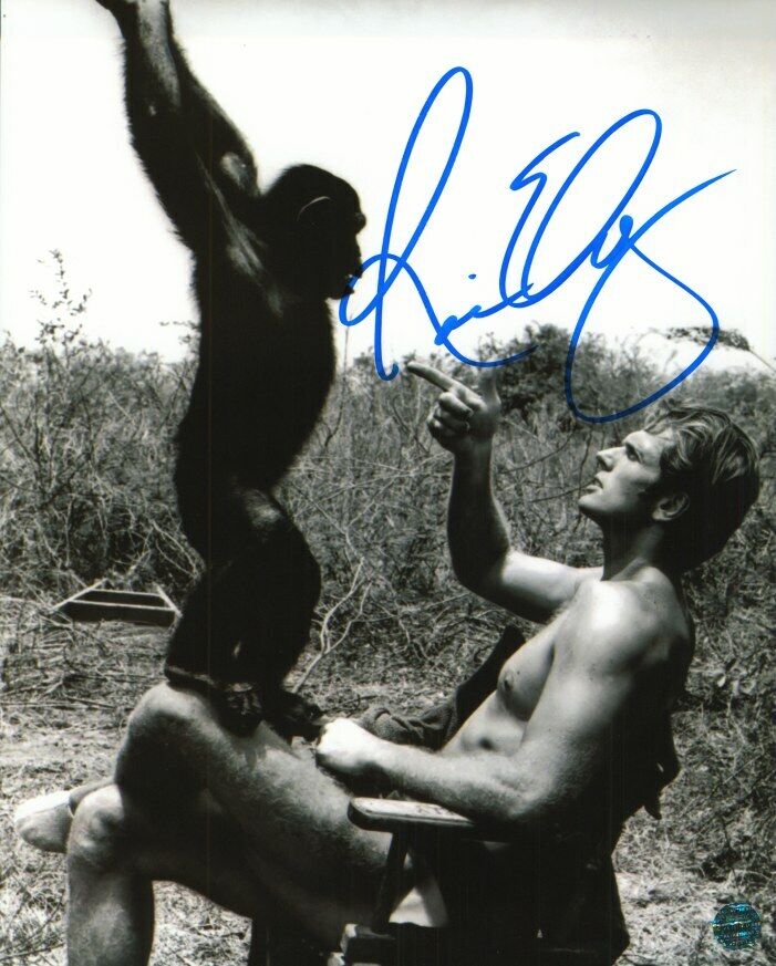 Ron Ely - Tarzan Autographed Original 8x10 Photo Poster painting LOA TTM