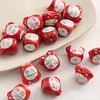Retro Red Kiln Transmutation Pottery Clay Beads DIY Accessories