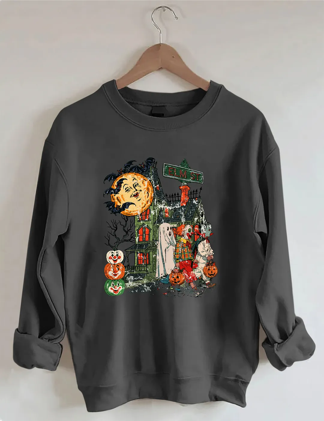 Spooky Trick-Or-Treaters Sweatshirt