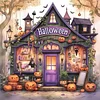 Halloween Store-11CT Stamped Cross Stitch 50*50cm/19.69*19.69in tapestrymarket