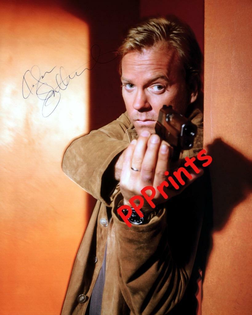 KIEFER SUTHERLAND SIGNED AUTOGRAPHED 10X8 REPRO Photo Poster painting PRINT Jack 24