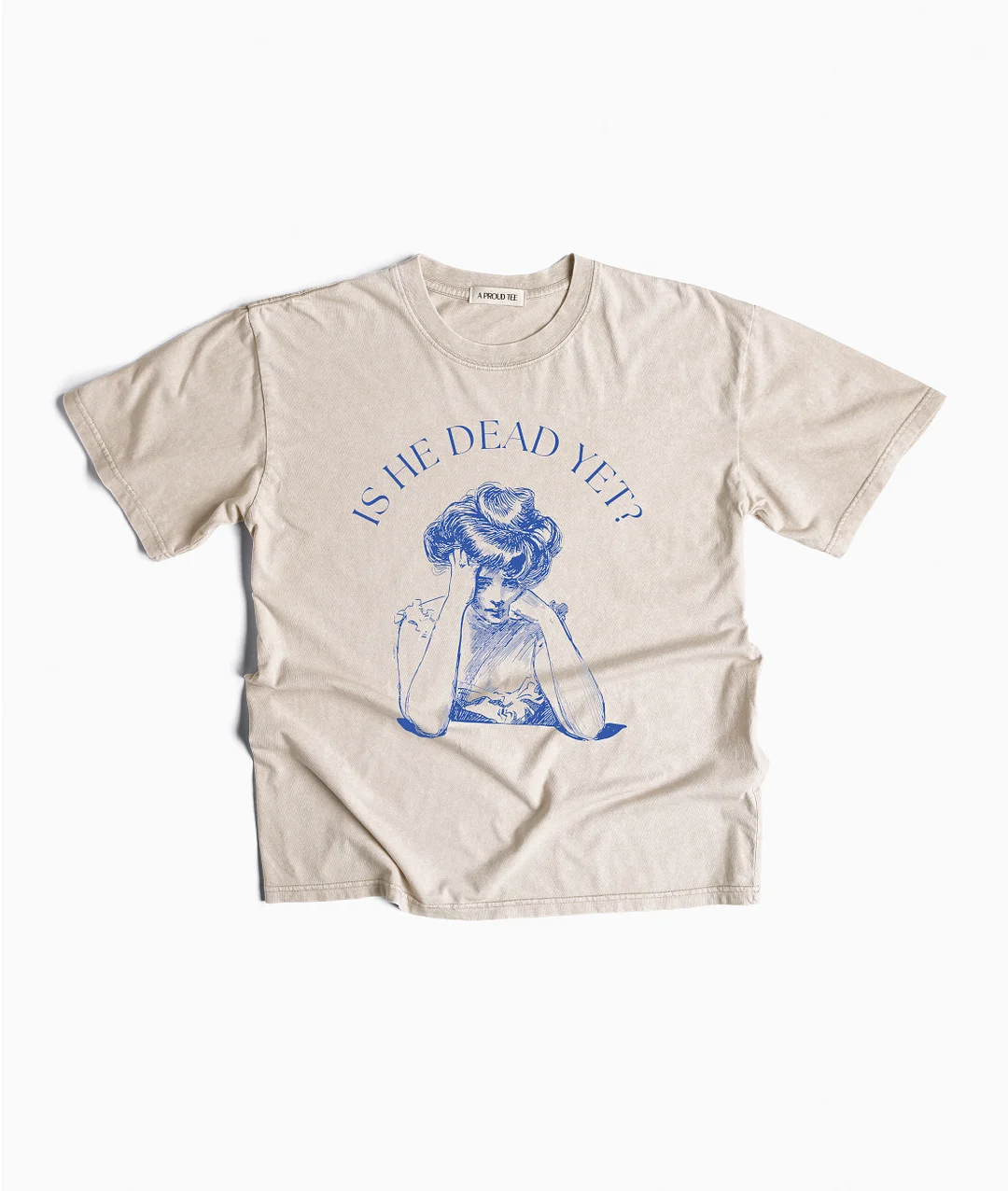 Is He Dead Yet Acid Wash T-shirt