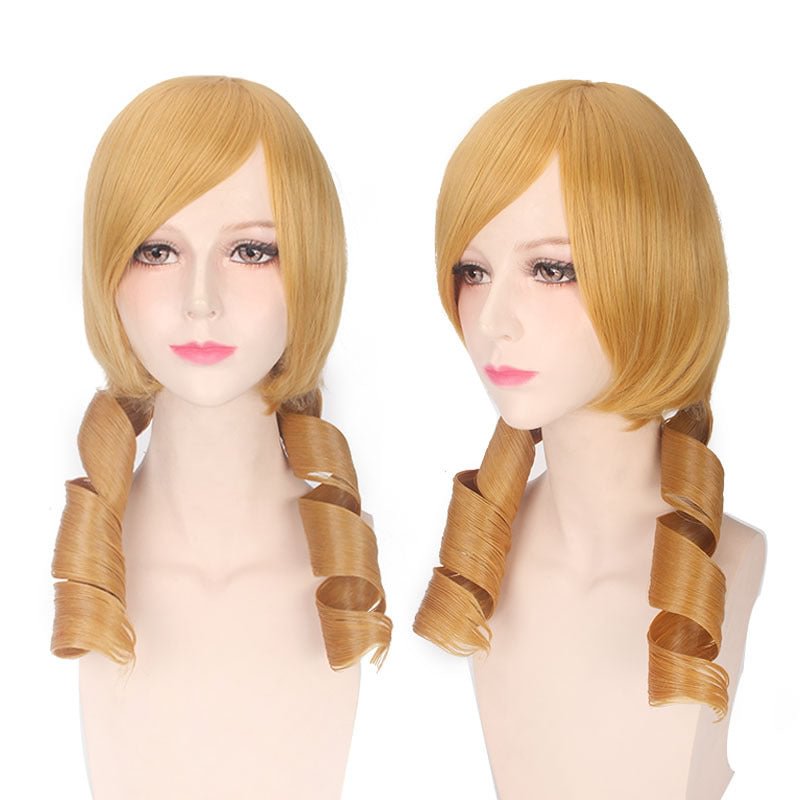 Tomoe Mami Yellow Cosplay Wig