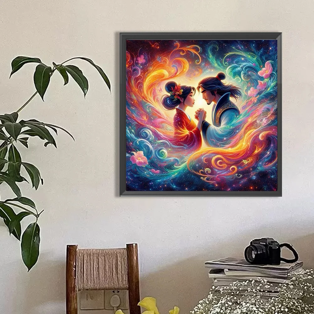 Diamond Painting - Full Round Drill - Mulan(Canvas|40*40cm)