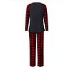 Family Parent-child Christmas Home Checkered Pajamas
