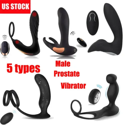 pornhint Pornhint Sex Toys for Men Gay Male Prostate Massager Anal Butt Plug Penis Cock Ring USA