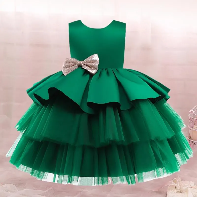 Newborn Baby Girls Dresses For Toddler Kids 1 2 Year Birthday Christening Princess Tutu Costume Infant 1st Baptism Party Clothes