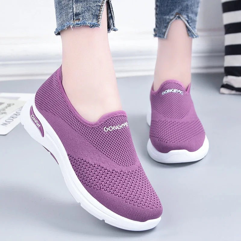 2021 Spring/Summer Sport Shoes Women Sneakers Female Running Shoes Breathable chaussure femme women fashion sneakers flats