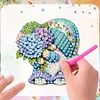 (US Local)6Pcs Diamond Painting Fridge Magnets Diamond Art Craft Kit