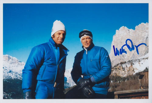 WILLY BOGNER 007 JAMES BOND AUTHENTIC AUTOGRAPH AS SKI SCENES ETC. IN FYEO RARE!