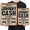 Johnny Cash - Metal Tin Signs(8*12Inch/12*16Inch)