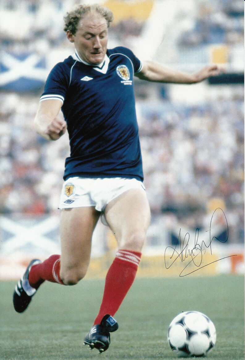 Scotland Hand Signed Alan Brazil Photo Poster painting 12x8 2.