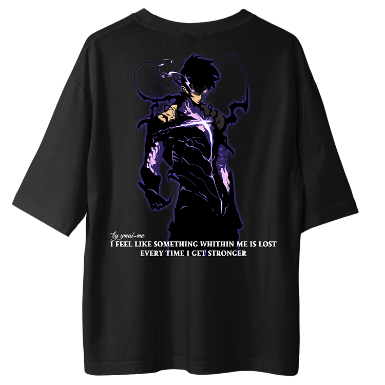 Sung Jin Woo Lost X Gym V4 Oversize Shirt - Backprint
