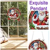 Diamond Painting Acrylic Santa Claus Pendant Kits for Home Wall Decor