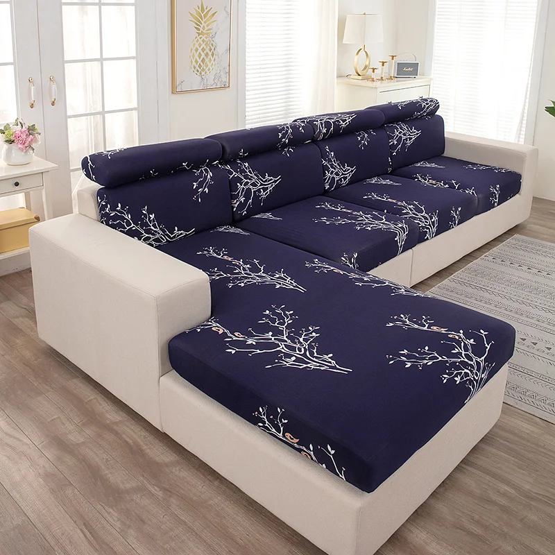 Nigikala Printed Sofa Seat Cover Stretch Sofa Covers for Living Room Furniture Protector Armchair Couch Cover for Pets, Kids 1pc