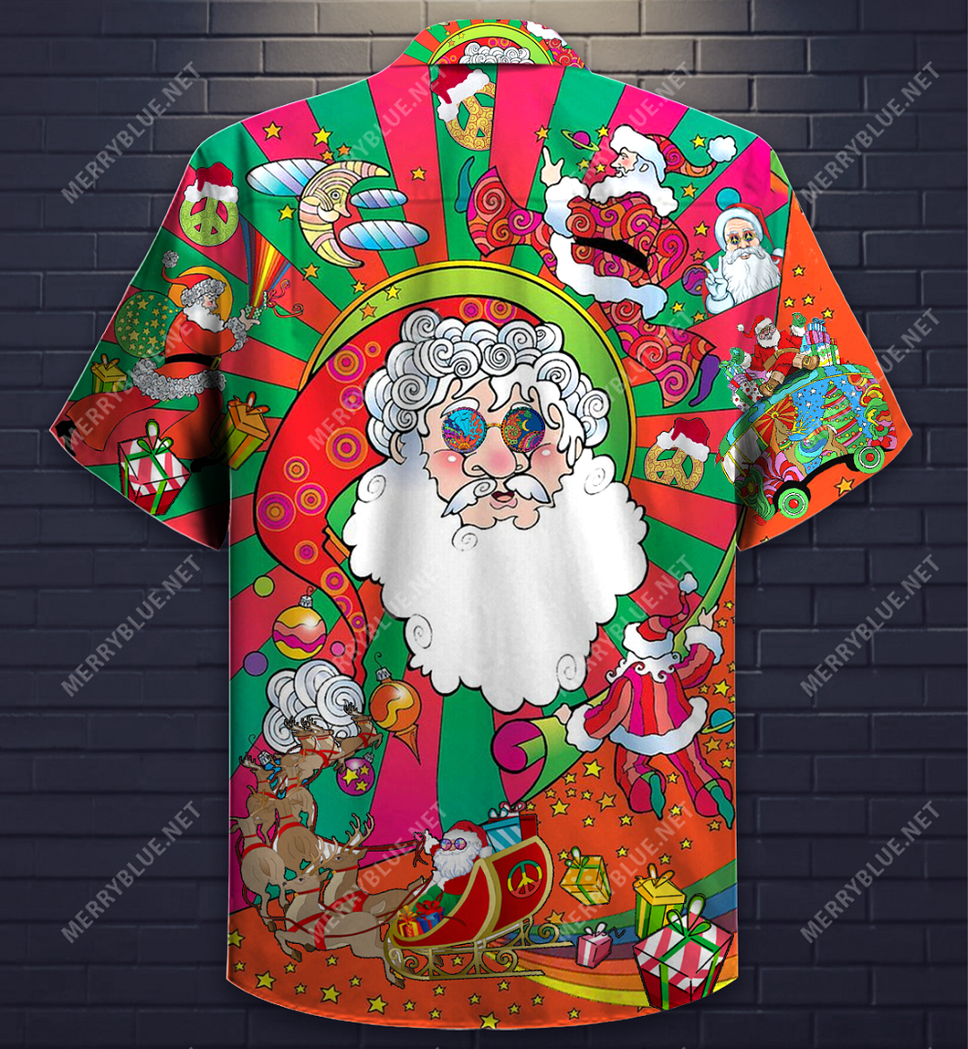 hippie christmas shirt