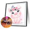 Diamond Painting-DIY Full Round Drill Cartoon Animal