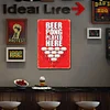 Beer Pong Champ - Metal Tin Signs(8*12Inch/12*16Inch) - Bar