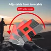 LED Hat Light with Motion Sensor IPX6 Waterproof Clip on Cap Lights (Red)