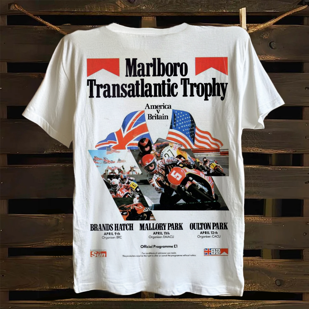 Motorcycle Racing Graphic Print T-shirt / TECHWEAR CLUB / Techwear