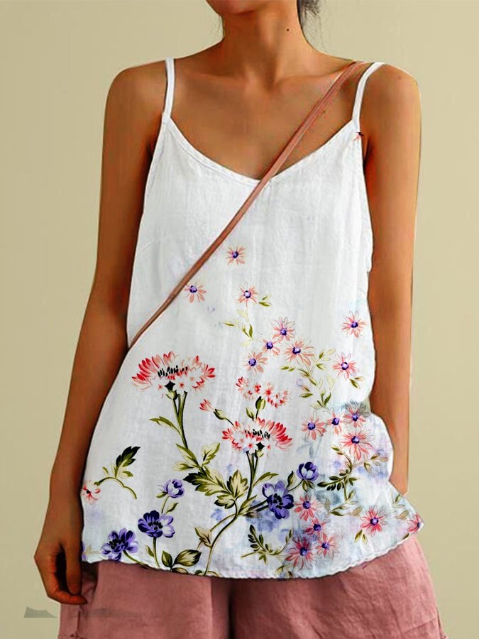 Women's Beautiful Floral Print Camisole