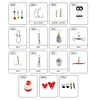 267pcs Fishing Accessories Kit Including Box Hooks Swivels Sinkers Gifts for Men