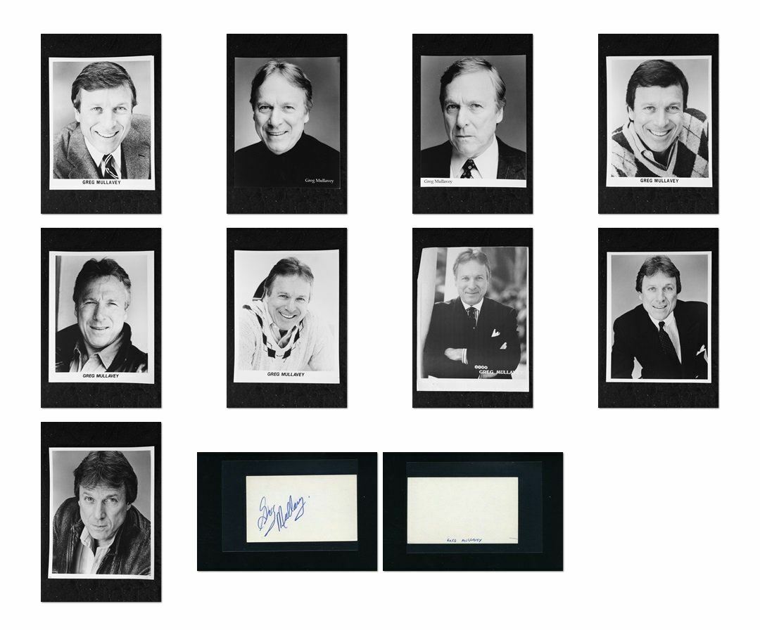 Greg Mullavey - Signed Autograph and Headshot Photo Poster painting set - Mary Hartman