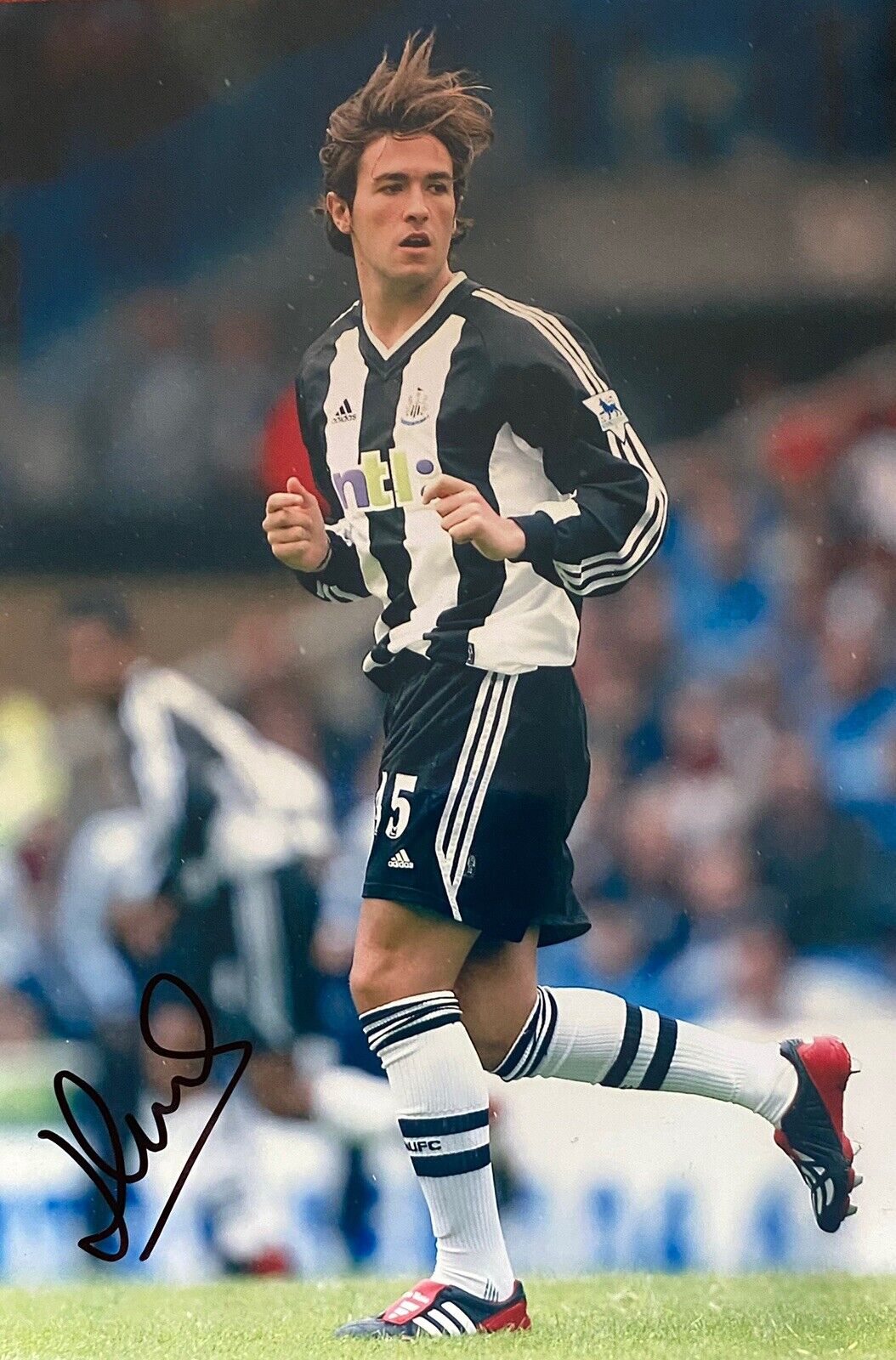 Hugo Viana Genuine Hand Signed 9x5 Newcastle United Photo Poster painting