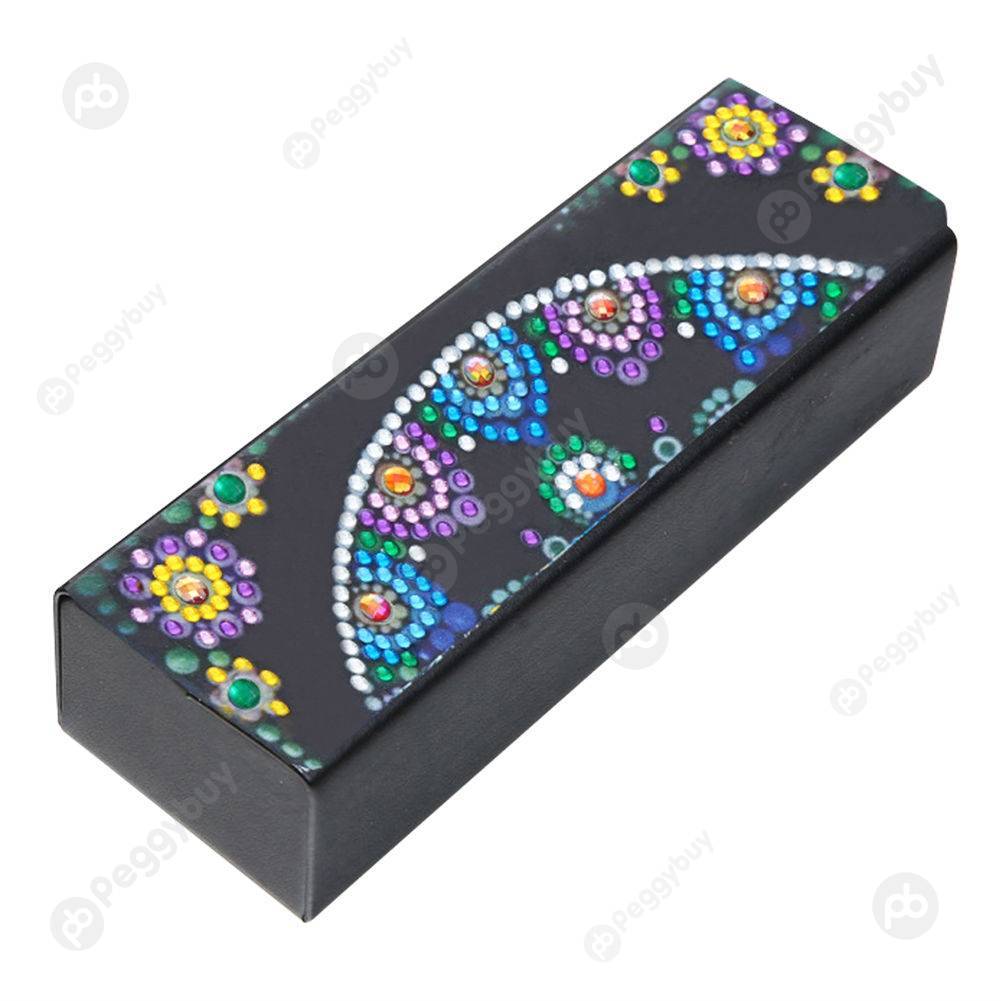 

Special Pattern Sunglasses Storage Case-DIY Creative Diamond Storage Box, 501 Original