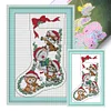 Cat Stocking -16CT Stamped Cross Stitch Kit(30*43cm)