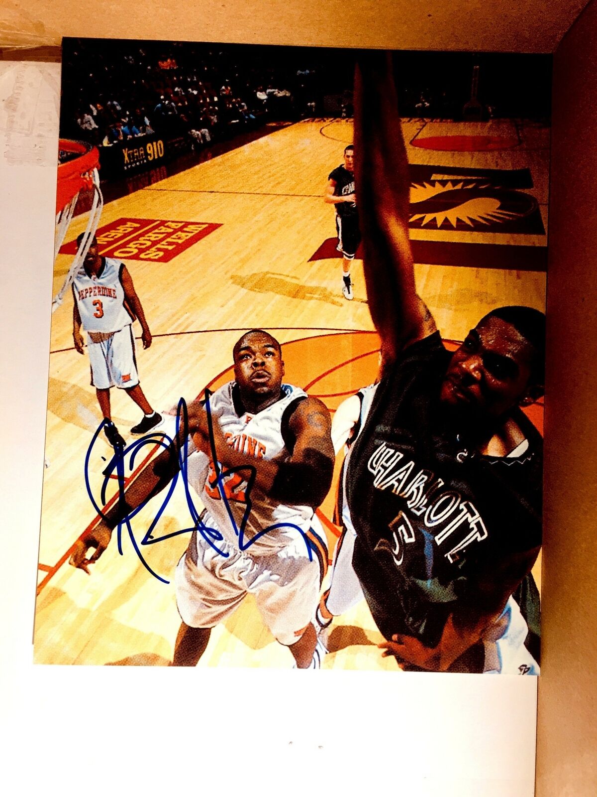 Rodney White Signed 8x10 Photo Poster painting Denver Nuggets Detroit Pistons Autograph Auto