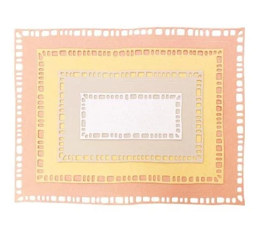 Piggy Craft metal cutting dies cut die mold Various shape labels Scrapbook paper craft knife mould blade punch stencils dies