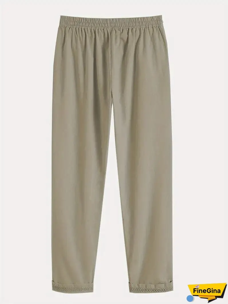 Bohemian Style Linen Pants