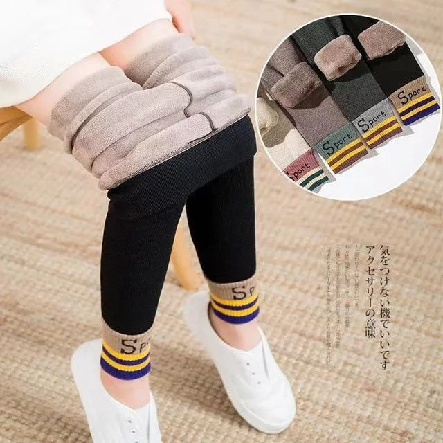 Sport Spring Autumn Warm Girls Suit Cotton Sweater + Pants 2Pcs/Sets&nbsp;Teenage Children's School Clothing&nbsp;Kids Party High Quality