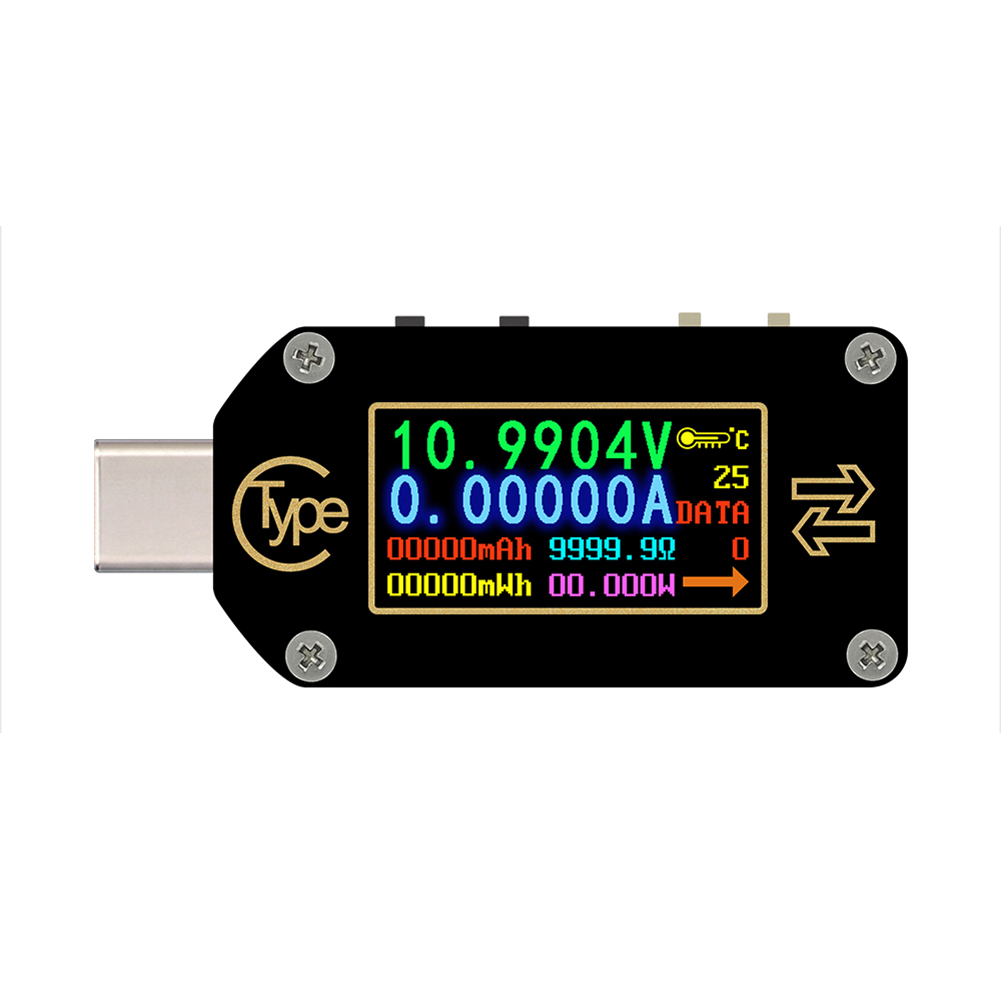 

TC66 Fast Charge PD Detector Color Screen USB Tester Voltage Current Meter, 501 Original