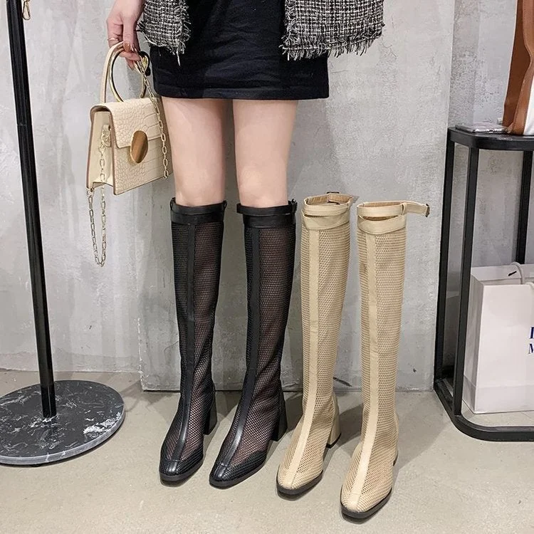 Hollow Short Boots Sexy Padded High Heel Sandals