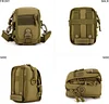 Molle Hüfttasche Mini Gürteltasche Taktisch Zubehörtasche Crossbody Tasche Multifunktional Beutel Handytasche zum Aufhängen Klein Tasche für Training Camping Reise Fitness Wanderung Radfahren