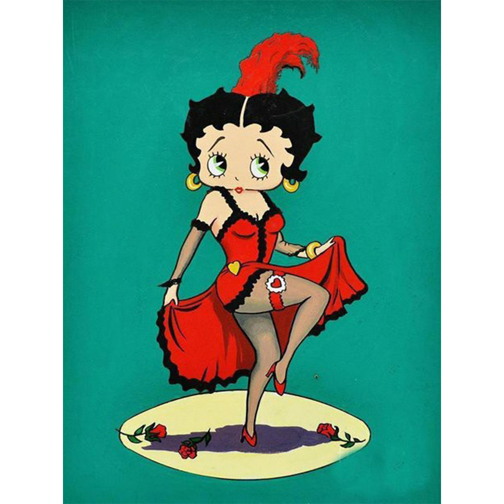 

30*40CM - Square Drill Diamond Painting - Betty Doll, 501 Original