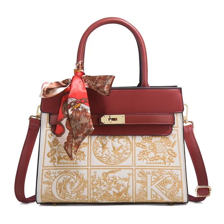 Chinese style elegant embroidered handbag